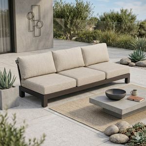 Apple Bee Sticks & More Gartenloungesofa Aluminium/Bee Wett