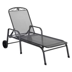 MWH Savoy Gartenliege Streckmetall