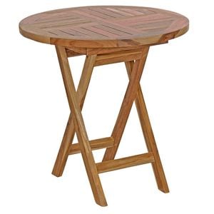 OUTLIV. Beistelltisch Ø50x50cm Teak