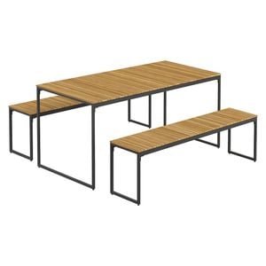 OUTLIV. Floris Gartenmöbel-Set Tisch 160x78cm
