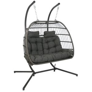 Sungörl Folt Bozen Hängesessel Stahl/Rattan
