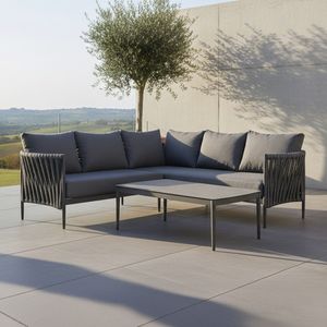 OUTLIV. Lena Ecklounge Aluminium/Rope/Createxx
