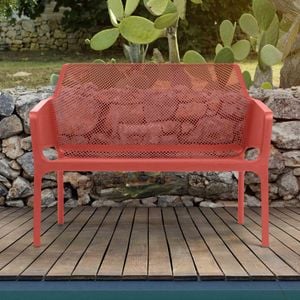 Nardi Net 2-Sitzerbank 116 cm Kunststoff