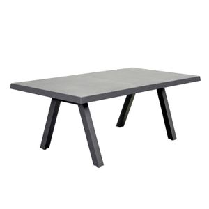 LC Garden Vivera Gartentisch 160x100cm Aluminium/Keramikfliese