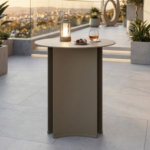 ROOLF Living Dolly Loungetisch Aluminium