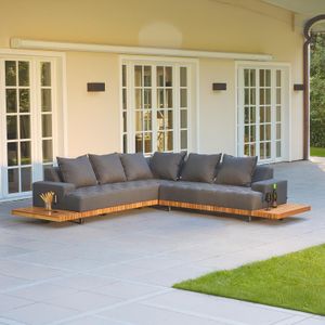 LC Garden Sunbay Ecklounge Teak/Sunbrella