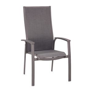 Best Larino Stapelsessel Aluminium/Ergotex