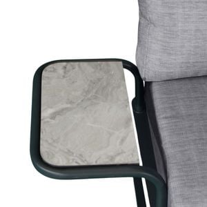 OUTLIV. Pandora Ablagetisch 45x30cm Aluminium/HPL
