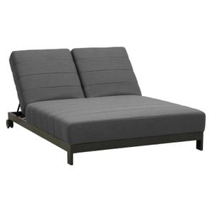 OUTLIV. Miami Doppelliege verstellbar Aluminium/Sunbrella