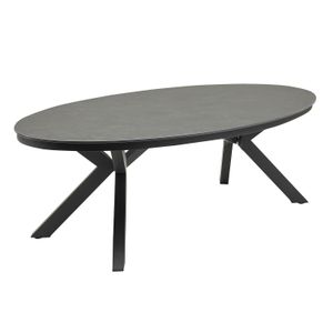 LC Garden Terano Gartentisch Low Dining 220x120cm Aluminium/Sinterstone