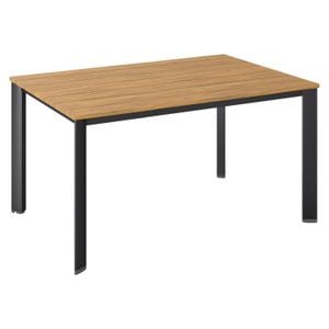Kettler Edge Gartentisch Aluminium/Teak