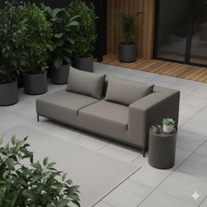 Stern Taavi Gartenloungesofa  Aluminium/Polyacryl