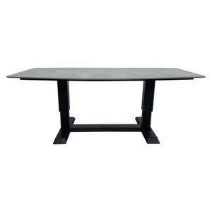 LC Garden Terano Lifttisch 180x90cm Aluminium/Sinterstone