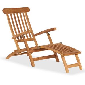 OUTLIV. Ontario Deckchair verstellbar Eco-Teak