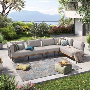 OUTLIV. Ava Dininglounge Akazie/Rope/Polyester
