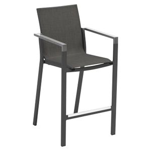 Kettler Rasmus Garten-Barstuhl Aluminium/Outdoorgewebe