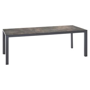 Siena Garden Silva Gartentisch Aluminium/HPL