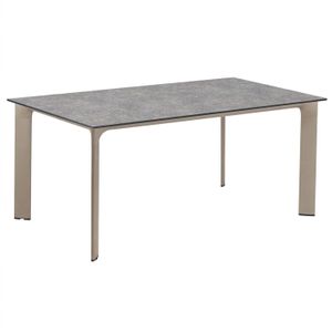 Kettler Diamond Gartentisch 160x95cm Aluminium/HPL