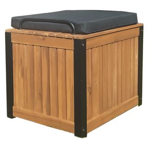 OUTLIV. Bern Gartenbox Stahl/Akazie