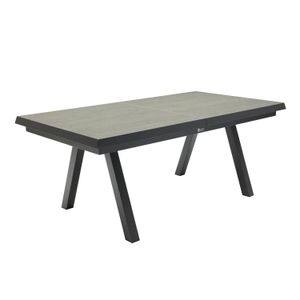 LC Garden Vivera-Stone Ausziehtisch Aluminium/Sinterstone