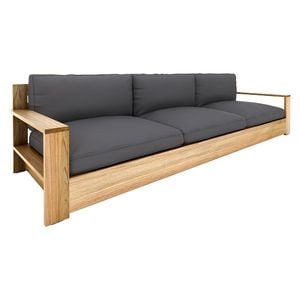 OUTLIV. Castello Gartensofa Teak/Sunproof