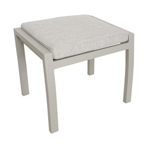 LC Garden Bondino Gartenhocker Aluminium mit Sitzkissen