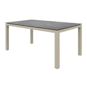 Zebra Alus Gartentisch Aluminium/HPL