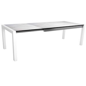 Stern Ausziehtisch 174/254x90cm Aluminium/Silverstar
