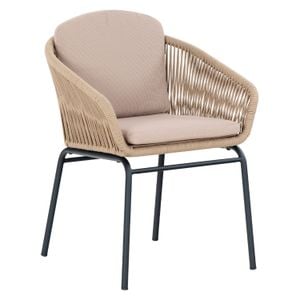 Cosmic Collection Rondo Gartensessel Stahl/Rope