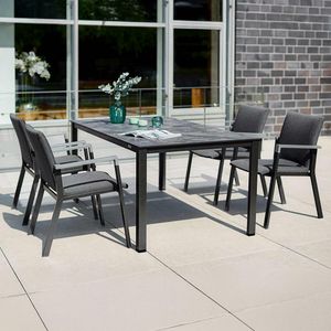 Kettler Rasmus Gartenmöbel-Set M (4 Plätze) Tisch 160x95cm