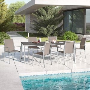 OUTLIV. Oviedo Gartenmöbel-Set L (6 Plätze) Tisch 220x100cm