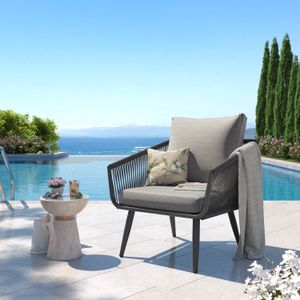 OUTLIV. Alex Loungesessel Aluminium/Rope/Olefin