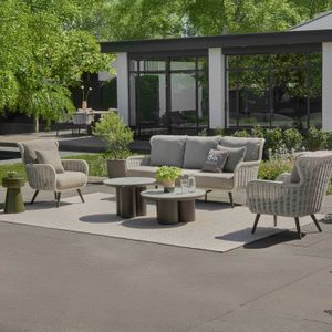 Apple Bee Key Largo Loungeset inkl. Loungetische Aluminium/Rope/Bee Wett