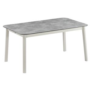 Lafuma Oron Gartentisch 150x100cm Aluminium/HPL