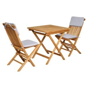 OUTLIV. Bristol Gartenmöbel-Set 3-tlg. Tisch 70x70cm