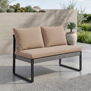 Stern Tammo Diningsofa Aluminium/Rope/Outdoorstoff