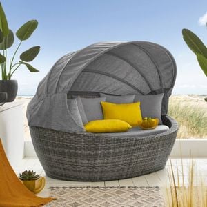 LC Garden Vivera Sonneninsel Aluminium/Geflecht