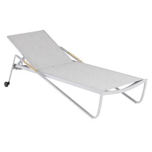 Kettler Diamond Gartenliege verstellbar Aluminium/Outdoorgewebe