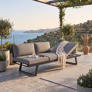 OUTLIV. Lucca Gartenloungesofa Aluminium/Polyester