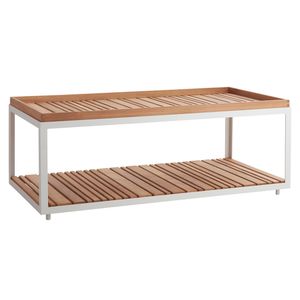 Cane-Line Level Loungetisch 120x60cm Aluminium/Teak