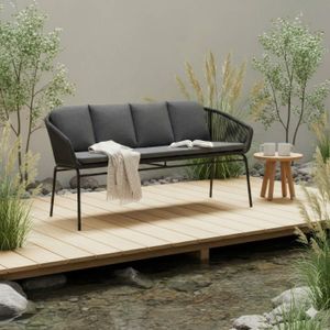 Cosmic Collection Rondo Gartenbank Stahl/Rope/Olefin