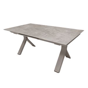 LC Garden Bari Ausziehtisch Aluminium/Sinterstone