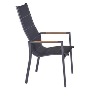 LC Garden Unicamo Stapelsessel Hochlehner Aluminium/Textilene