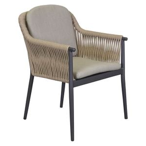LC Garden Bari II Gartensessel Aluminium/Rope/Olefin
