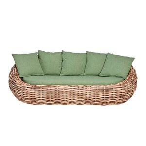 Apple Bee Cocoon Gartensofa Rund-Geflecht