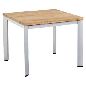 Kettler Edge Gartentisch 95x95cm Aluminium/Teak