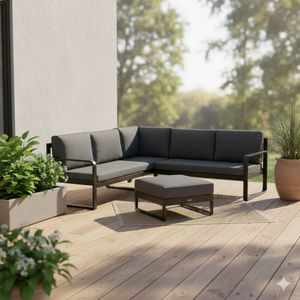 Kettler Ocean Ecklounge verstellbar Aluminium/Polyester