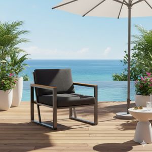 Sieger Havanna Loungesessel Aluminium/Sunproof