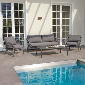 LC Garden Bari Loungeset Aluminium/Rope