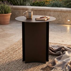 ROOLF Living Dolly Loungetisch Aluminium